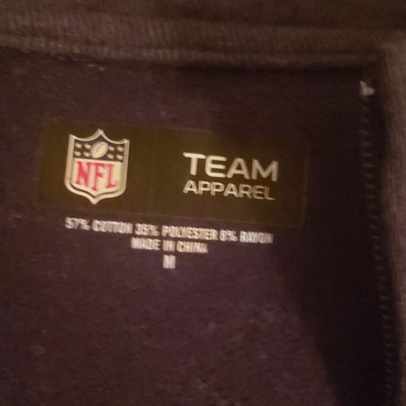 NE PATRIOTS Women's Half Zip Pullover with Sequins - Picture 3 of 8